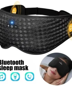 Bluetooth 3D Eye Mask Sleep Headphones Soft Cotton Blindfold Wireless Sleep Mask Speaker Microphone Comfortable Music Earphones