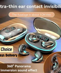 X55 Bluetooth Wireless Headphones Earbuds Ear Hooks Bluetooth Earphones Bass Noise Reduction Earbuds HiFi Stereo Headsets